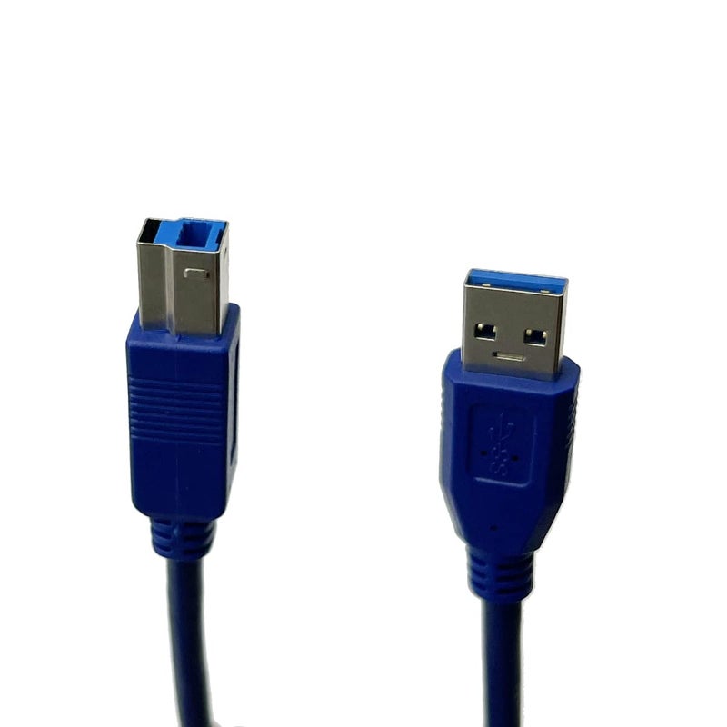 Seadream USB3.0 Printer Cable 1 ft / 30cm SuperSpeed USB 3.0 Type A Male to Type B Male Cable;USB 3.0 A to B Male to Male Cord; - Image 2
